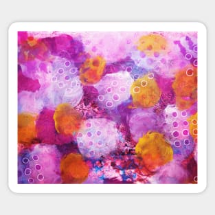 Dream Cloud Series - Pink Fluffy Clouds Sticker